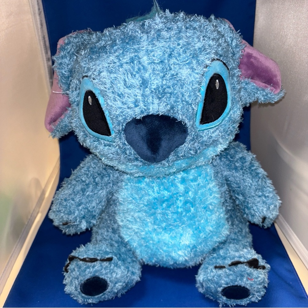 Jay Franco Disney Lilo and Stitch Fuzzy Plush Pillow Buddy - Blue -